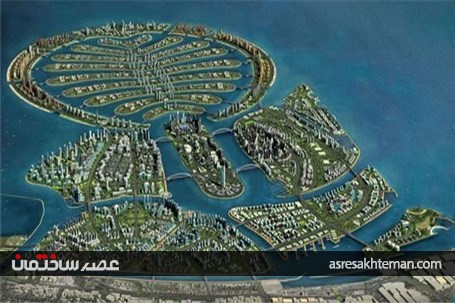بزرگترین جزیره های مصنوعی دنیا در دبی!+تصاویر