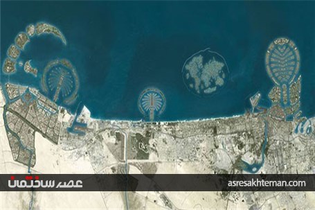بزرگترین جزیره های مصنوعی دنیا در دبی!+تصاویر