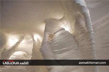 معماری و طراحی داخلی &quot;فست فود نمک&quot; در شیراز