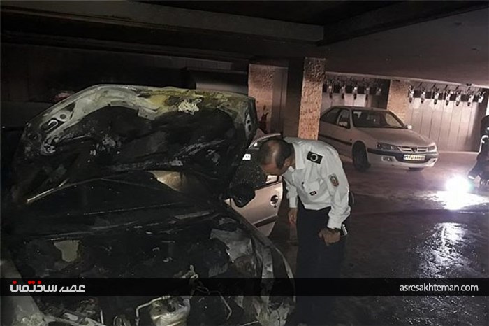 نجات 5 نفر از میان دود سیاهنجات 5 نفر از میان دود سیاه