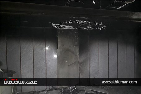 نجات 5 نفر از میان دود سیاهنجات 5 نفر از میان دود سیاه