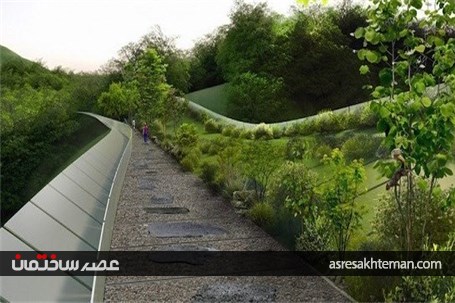 ساخت پلی بین دو کوه، برای عبور امن حیوانات