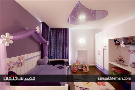 استفاده از رنگ بنفش در دکوراسیون مدرن