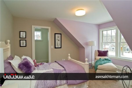 استفاده از رنگ بنفش در دکوراسیون مدرن