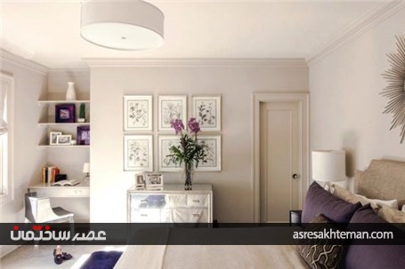 استفاده از رنگ بنفش در دکوراسیون مدرن