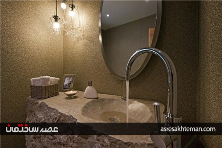 طراحی ویلای کوهستانی به سبک ارگانیک
