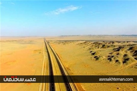 طولانی‌ترین بزرگراه بیابانی در جهان+تصاویر