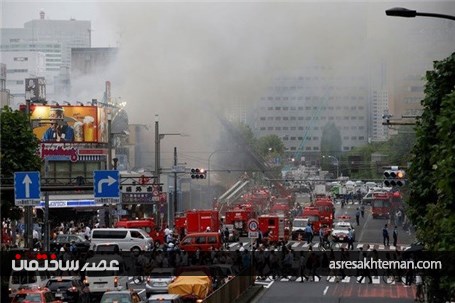 آتش سوزی در بزرگترین بازار ماهی جهان‎