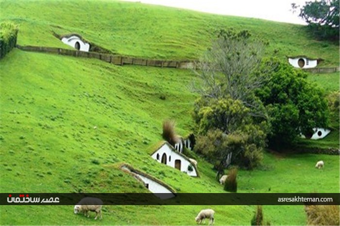 روستای شگفت انگیز هابیت ها در دنیای واقعی (+تصاویر)