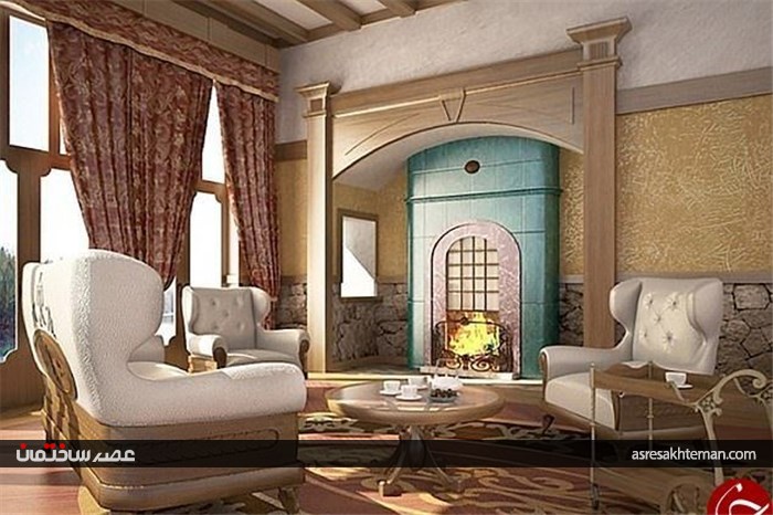 عمارتی باشکوه برای تعطیلات رئیس جمهور روسیه + تصاویر