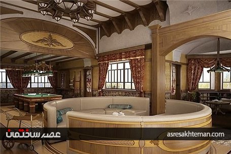 عمارتی باشکوه برای تعطیلات رئیس جمهور روسیه + تصاویر