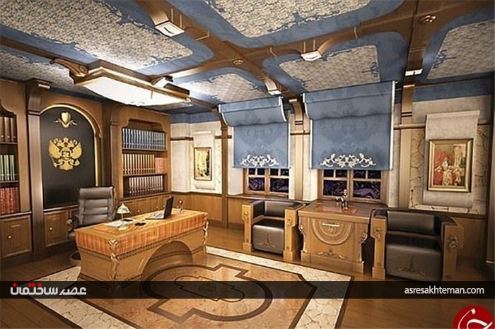 عمارتی باشکوه برای تعطیلات رئیس جمهور روسیه + تصاویر