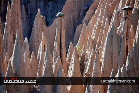 نگاهی به برج هایی که به صورت طبیعی و از خاک رُس درست شده اند