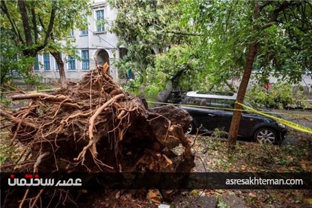 طوفان کشنده &quot;اوفلیا&quot; بعد از ایرلند سراغ انگلیس رفت + تصاویر