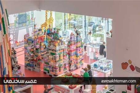 خانه ی لگو از بیارکه اینگلز و گروه معماری بیگ؛ تجسد کالبدی یک برند