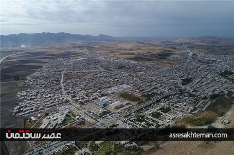 ریزش نمای برخی از خانه‌ها در مسکن مهر