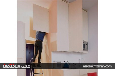 طراحی داخلی آپارتمان 19 متری در لندن