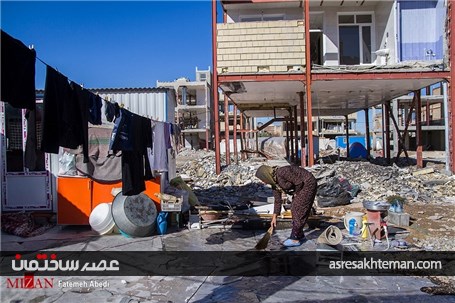 وضعیت اسکان و بهداشت زلزله‌زدگان سرپل‌ذهاب پس از 4 ماه