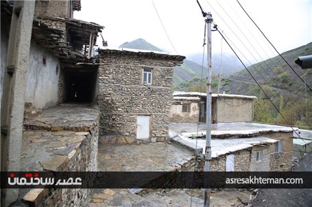 هنرنمایی سنگ و چوب در معماری روستاهای بخش سیروان کردستان+عکس