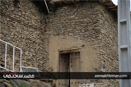 هنرنمایی سنگ و چوب در معماری روستاهای بخش سیروان کردستان+عکس