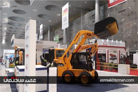 گزارش تصویری مراحل آماده سازی نمایشگاه پروژه قطر