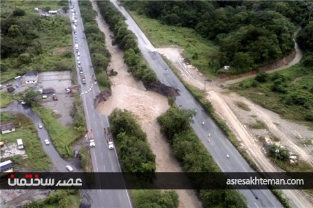 رانش زمین در ایالت میراندا ونزوئلا، 1 دسامبر 2010