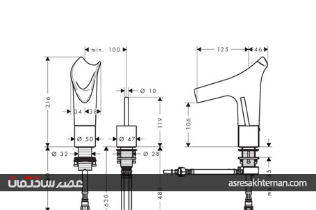 شیر آب شیشه ای را تماشا کنید