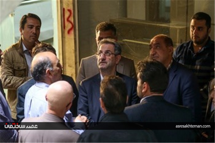 بازدید استاندار تهران از پلاسکو