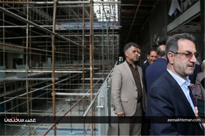 بازدید استاندار تهران از پلاسکو