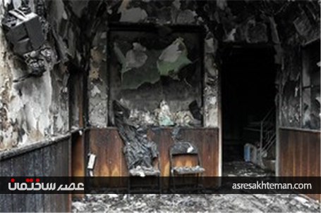 بازار تبریز بعد از آتش‌سوزی شب گذشته