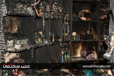 بازار تبریز بعد از آتش‌سوزی شب گذشته