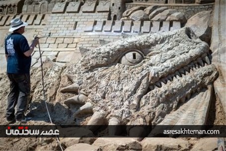 بلندترین ساختمان شنی دنیا +تصاویر