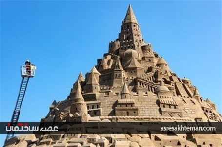 بلندترین ساختمان شنی دنیا +تصاویر