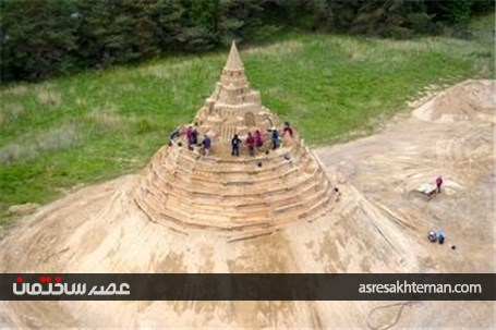 بلندترین ساختمان شنی دنیا +تصاویر