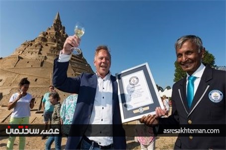 بلندترین ساختمان شنی دنیا +تصاویر