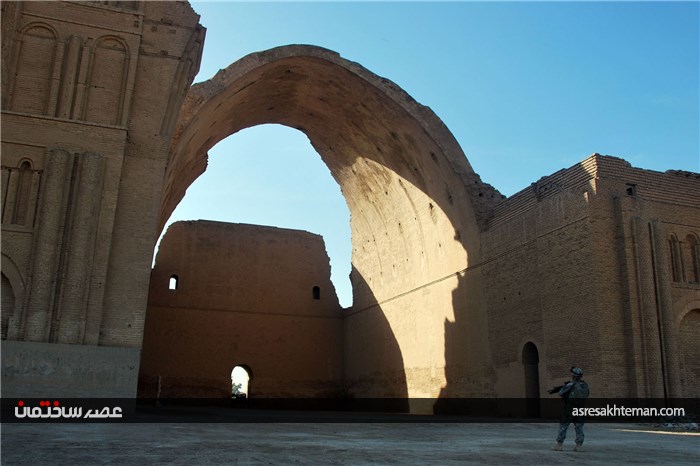 ایوان مدائن اصالت معماری ساسانی