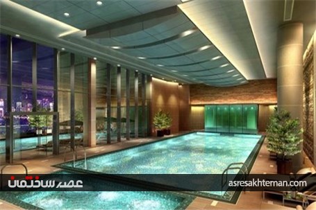 ﻿ طراحی و دکوراسیون استخر سرپوشیده, دکوراسیون استخرهای خانگی طراحی و دکوراسیون استخرهای هتل و آپارتم