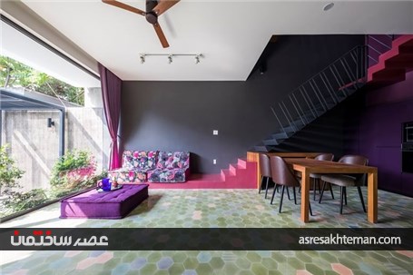 طراحی داخلی منحصر به فرد خانه پترن ها