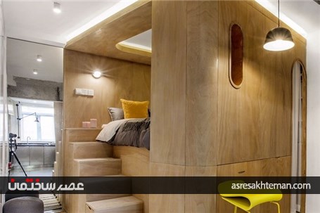 باکس هایی کاربردی در بازسازی آپارتمانی 40 متری