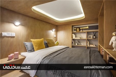 باکس هایی کاربردی در بازسازی آپارتمانی 40 متری