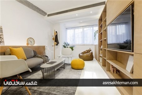 باکس هایی کاربردی در بازسازی آپارتمانی 40 متری