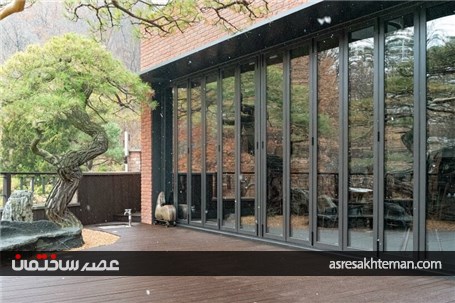 پنجره ای رو به طبیعت؛ طراحی خلاقانه &#171;خانه ای روی تپه&#187;