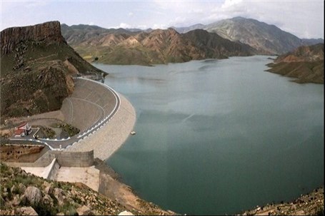 حجم آب سد بوکان به ۱۸۷ میلیون مترمکعب رسید