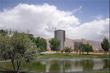 خزان باغ گیاه‌شناسی ایران با بلندمرتبه سازی جوار آن